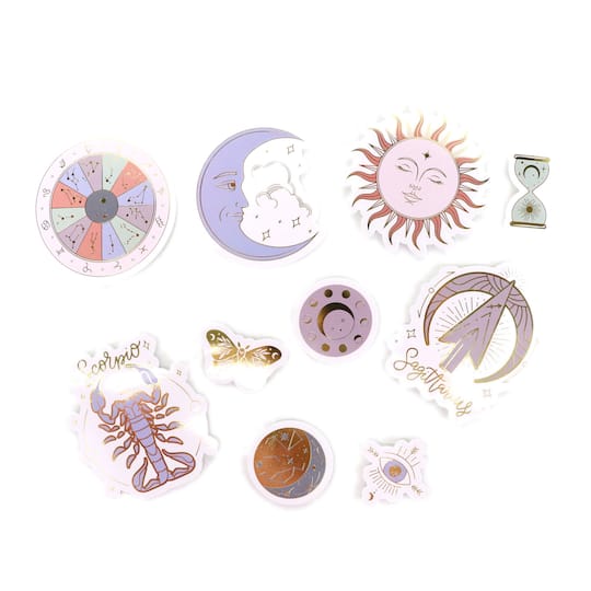 Vinyl Diecut Zodiac Sticker Set by Recollections™